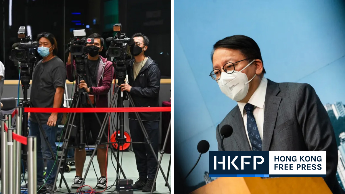 No conflict between journalism and security law, says Hong Kong No.2 official